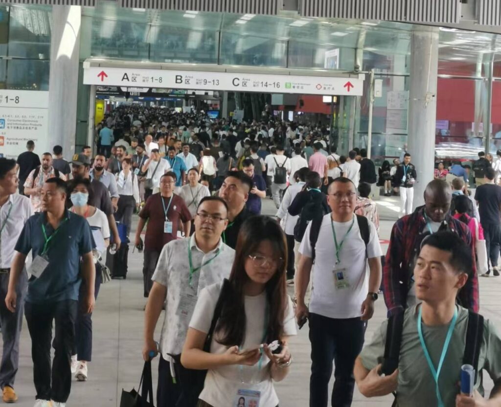 Large number of buyers on the Canton Fair in Guangzhou