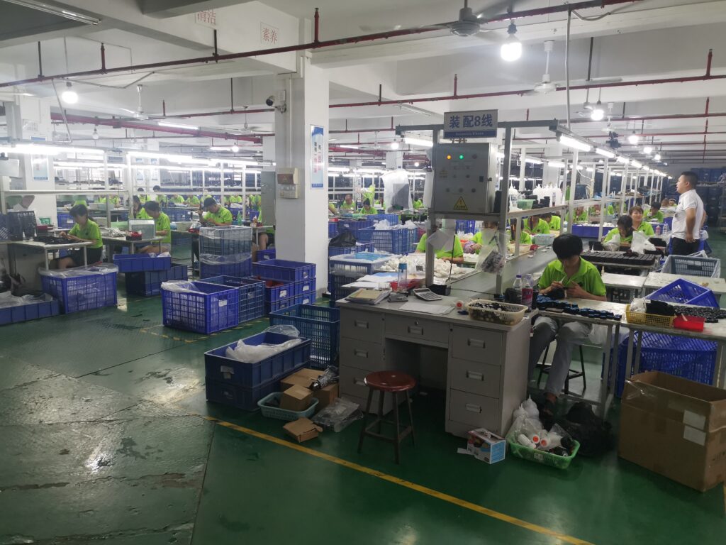 Plastic China Toy factory in Chenghai, Shantou